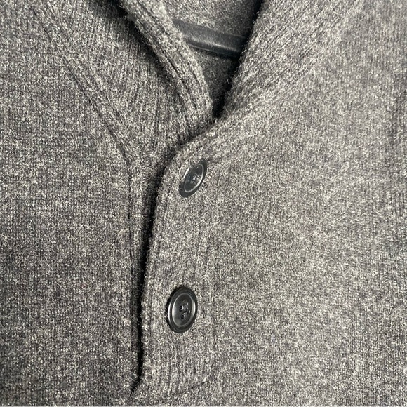 J. Crew Gray Lambs Wool Sweater - Picture 4 of 6